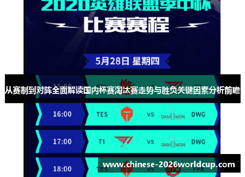 从赛制到对阵全面解读国内杯赛淘汰赛走势与胜负关键因素分析前瞻